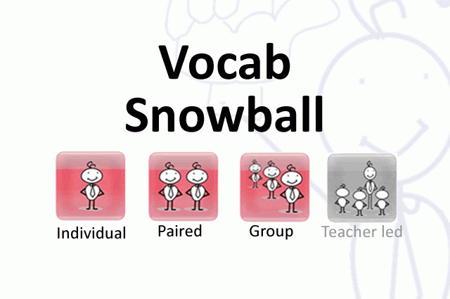 Vocab Snowball