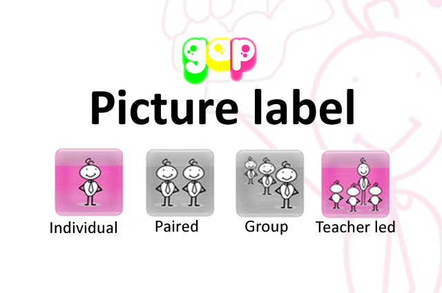 Picture label GAP