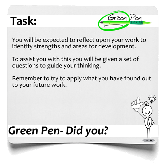Green Pen Did you