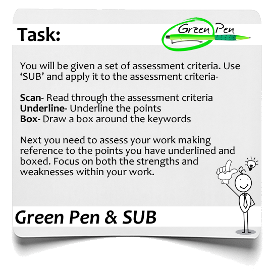 Green Pen and SUB