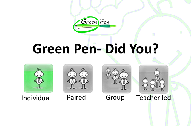 Green Pen- Did you?
