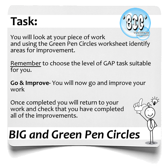BIG Assessment Green Pen Circles