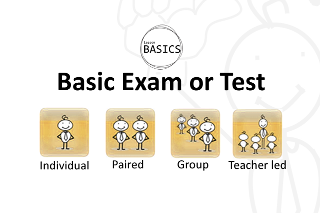 Lesson Basics- Test/Exam
